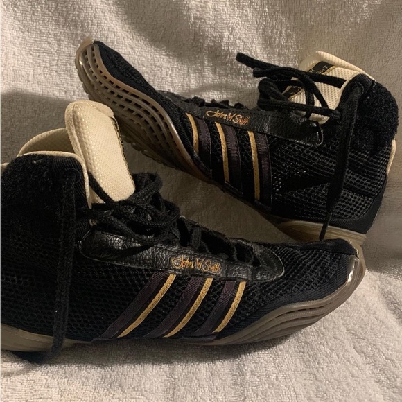 OG Adidas John Smith Adistar wrestling shoes. Size 8 - Picture 9 of 10